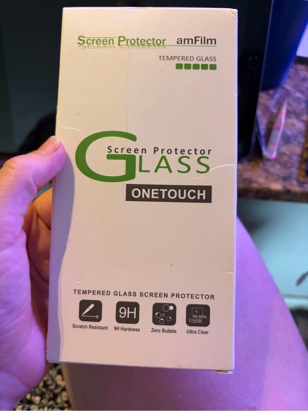IPHONE 14 OneTouch Tempered Glass Screen Protector - White